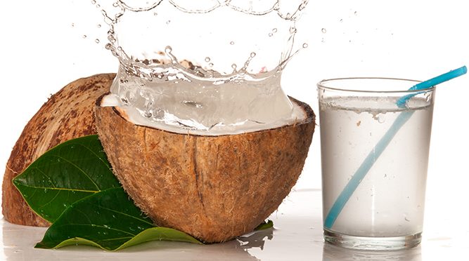 Agua de coco: antioxidante, digestiva ¡y deliciosa!