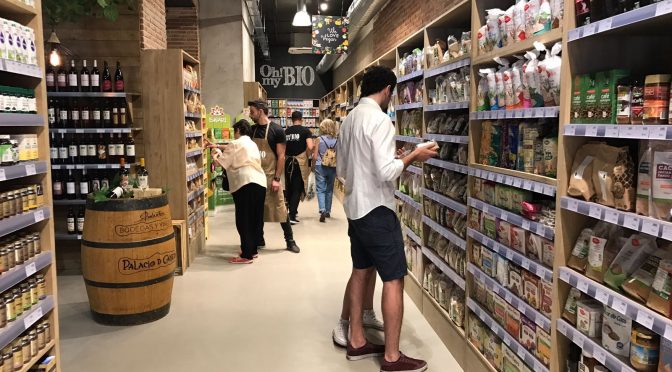 Supermercado ecológico en madrid centro OhMyBio