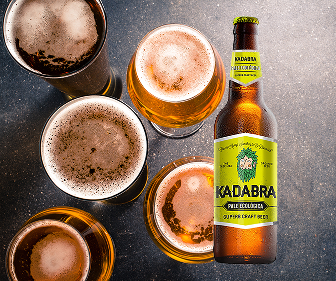 Brinda de manera saludable con la cerveza Kadabra Pale Ecológica
