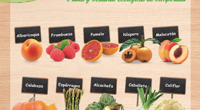 Frutas y verduras de temporada en abril