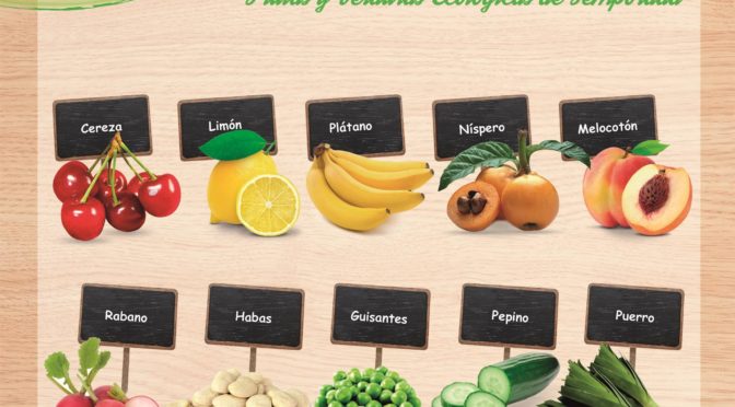 Frutas y verduras de temporada en mayo