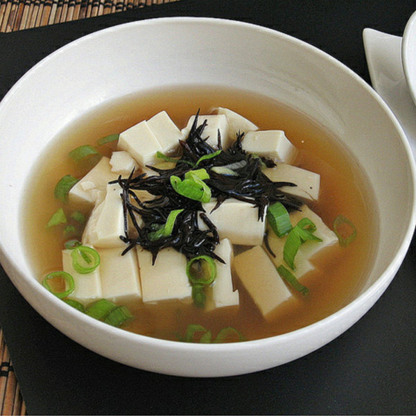 receta vegana: tofu con algas