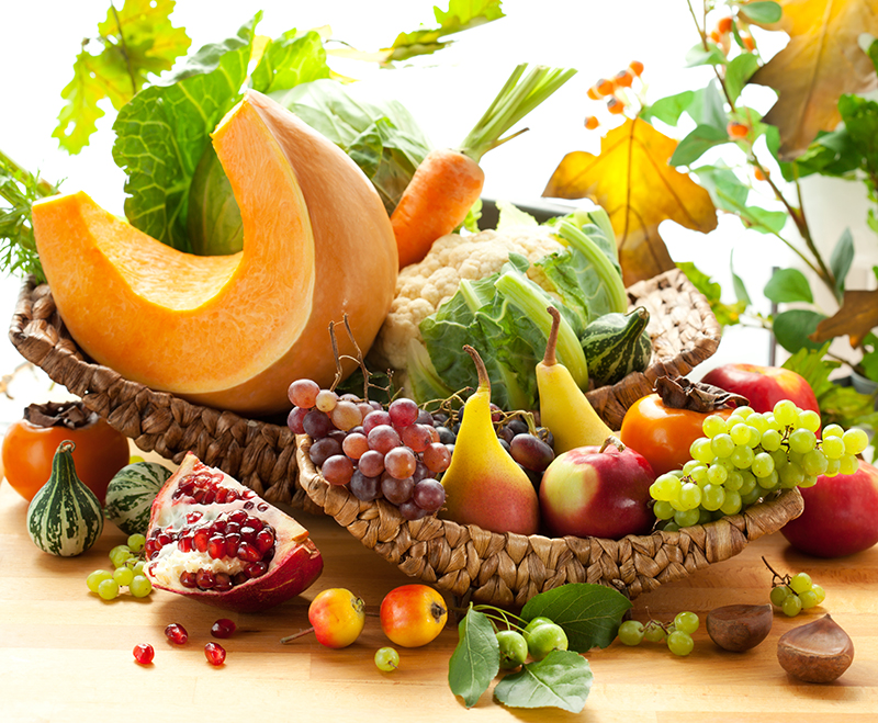 Los diez mejores alimentos para el otoño