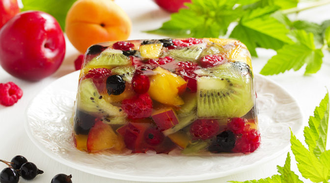 Recetas: A la rica gelatina de frutas